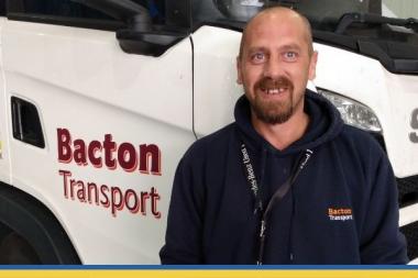 Bacton takes van driver all the way to HGV trainer